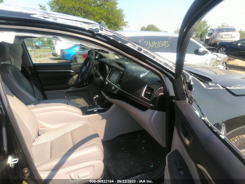 2015 TOYOTA HIGHLANDER LIMITED - 5TDDKRFHXFS109150