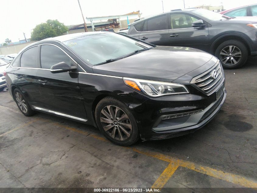 2017 HYUNDAI SONATA SPORT - 5NPE34AF0HH454092