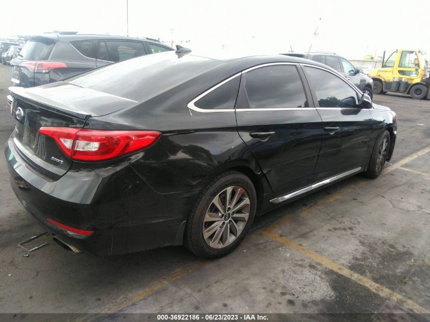 2017 HYUNDAI SONATA SPORT - 5NPE34AF0HH454092