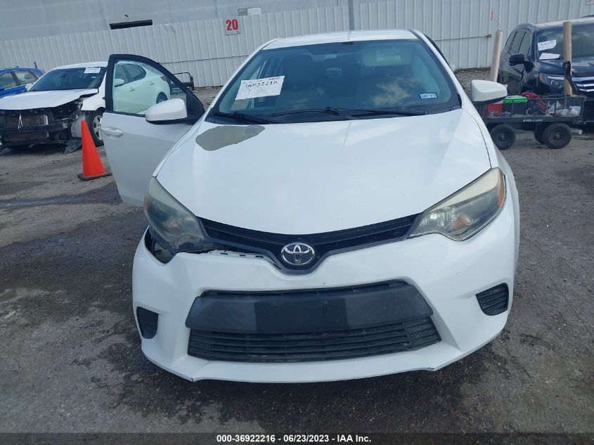 2015 TOYOTA COROLLA LE - 5YFBURHEXFP230502