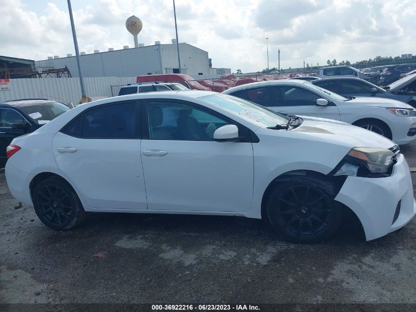 2015 TOYOTA COROLLA LE - 5YFBURHEXFP230502