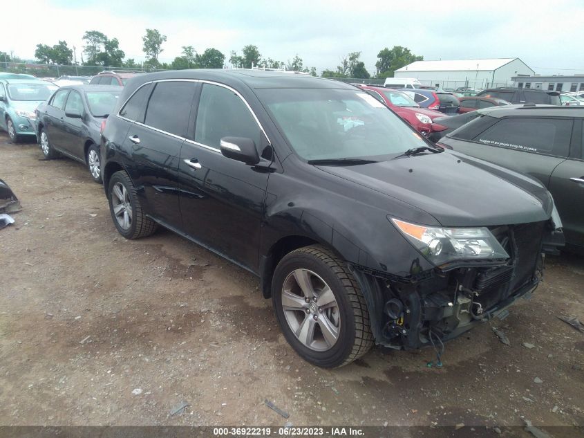 2013 ACURA MDX TECH PKG - 2HNYD2H35DH521535