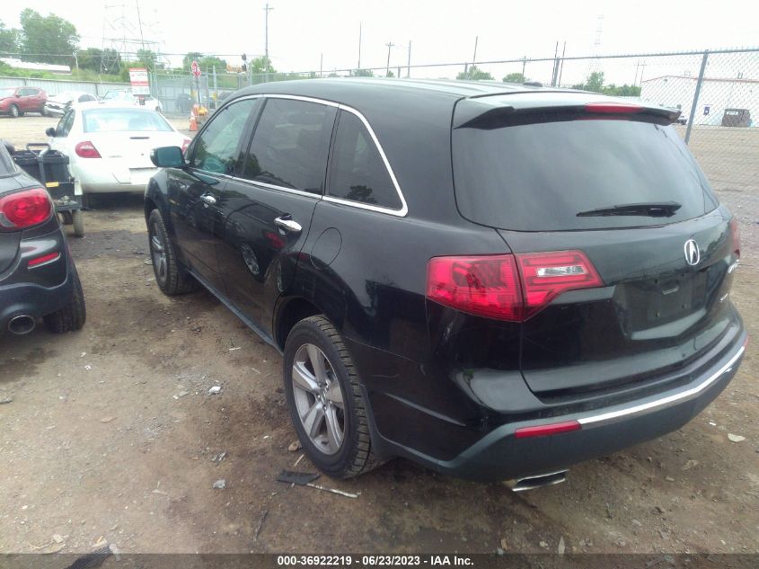 2013 ACURA MDX TECH PKG - 2HNYD2H35DH521535