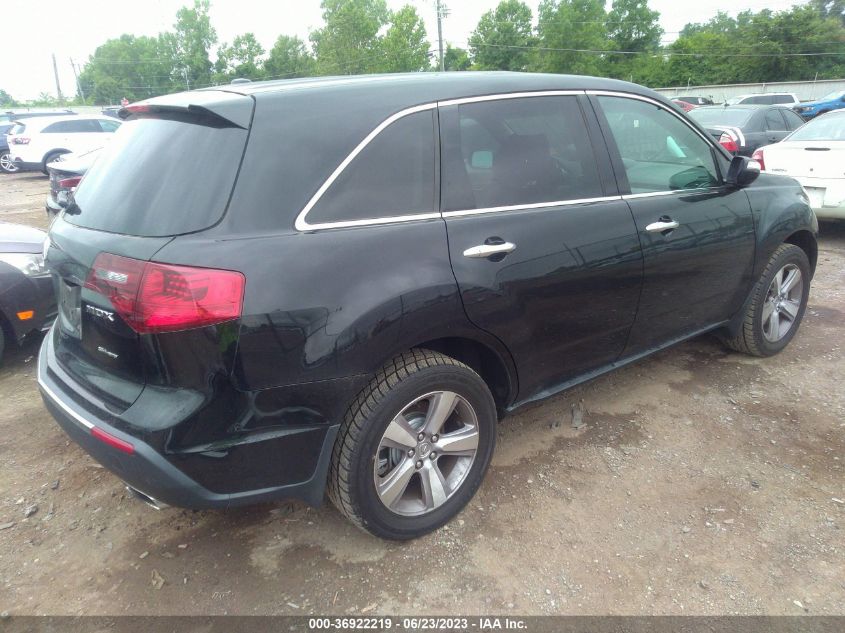 2013 ACURA MDX TECH PKG - 2HNYD2H35DH521535