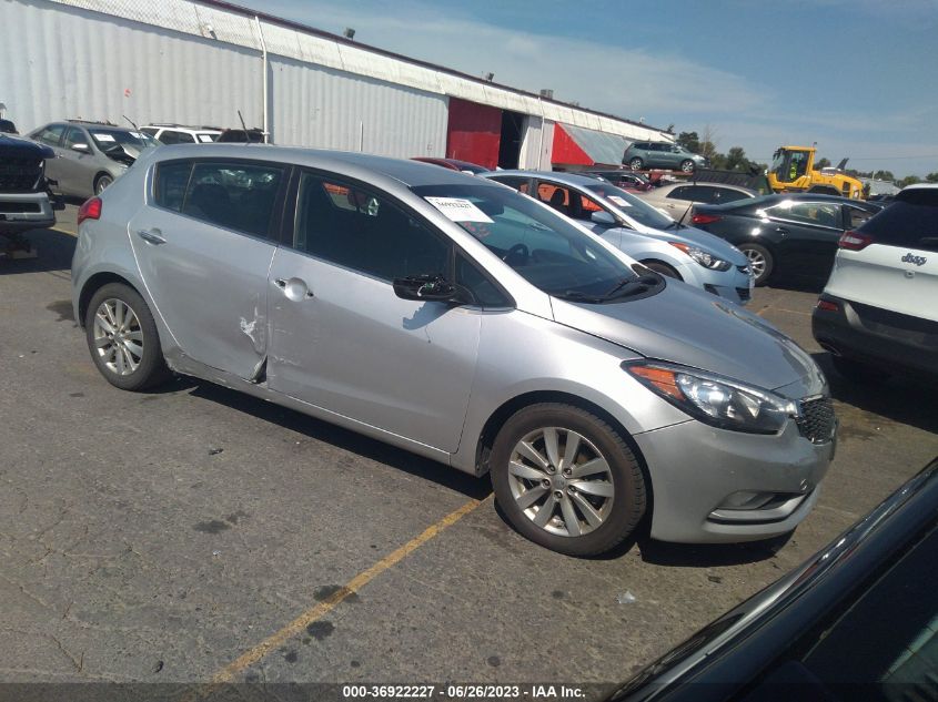 2014 KIA FORTE 5-DOOR EX - KNAFX5A87E5169303