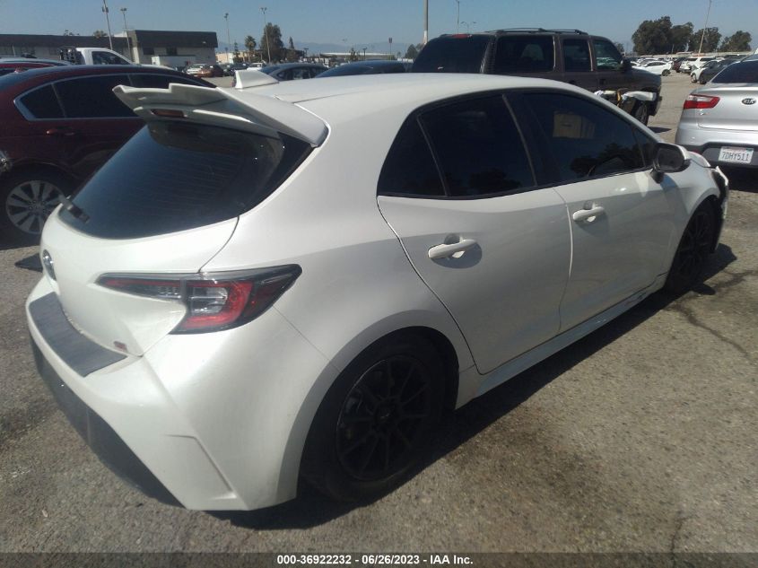 2019 TOYOTA COROLLA HATCHBACK SE/XSE JTNK4RBE1K3055600