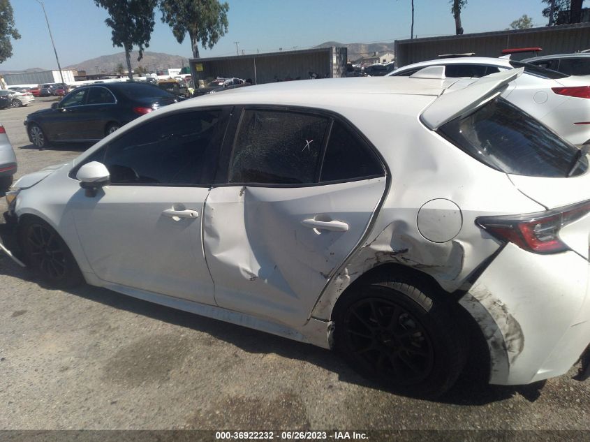 2019 TOYOTA COROLLA HATCHBACK SE/XSE JTNK4RBE1K3055600