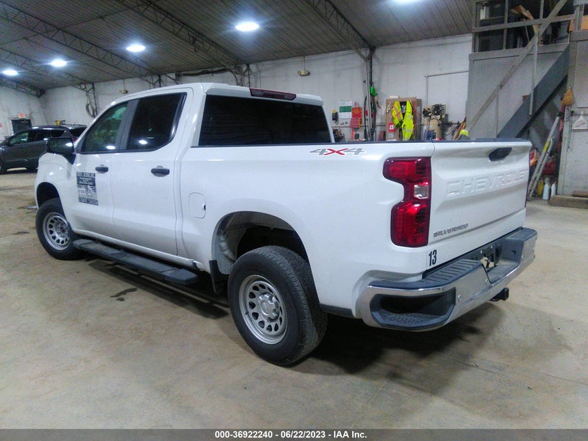 VIN 3GCPDAEK1PG100875 2023 CHEVROLET SILVERADO 1500 WORK TRUCK