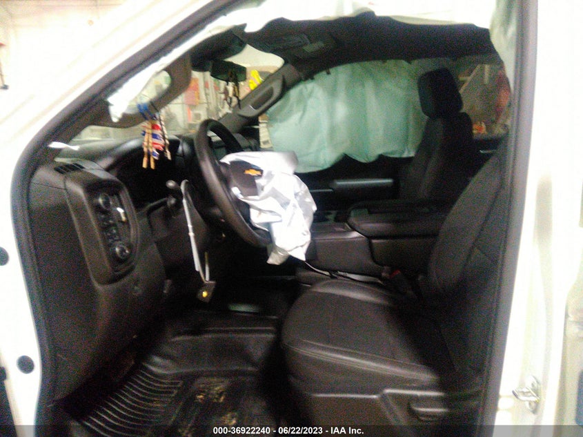 VIN 3GCPDAEK1PG100875 2023 CHEVROLET SILVERADO 1500 WORK TRUCK