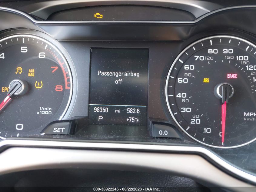 2013 AUDI ALLROAD PREMIUM PLUS WA1UFAFL3DA219231