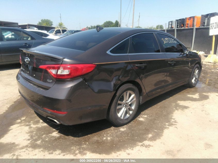 2016 HYUNDAI SONATA 1.6T ECO - 5NPE24AA4GH435356