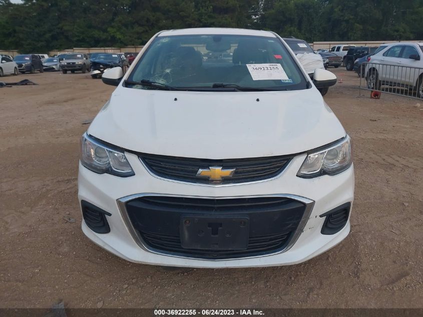 2018 CHEVROLET SONIC LT - 1G1JD5SH4J4119682