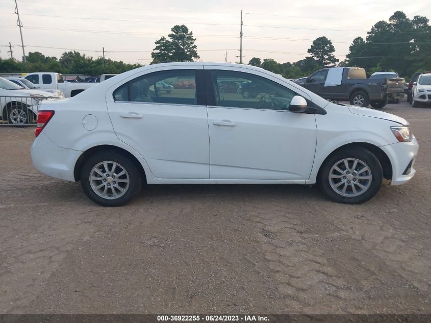 2018 CHEVROLET SONIC LT - 1G1JD5SH4J4119682