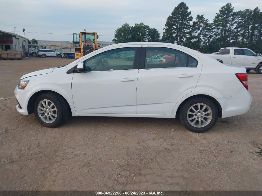 2018 CHEVROLET SONIC LT - 1G1JD5SH4J4119682