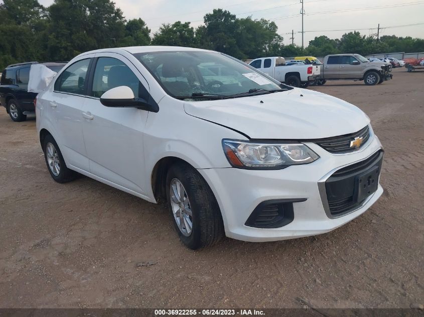 2018 CHEVROLET SONIC LT - 1G1JD5SH4J4119682