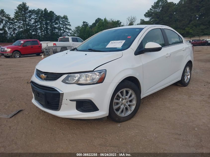 2018 CHEVROLET SONIC LT - 1G1JD5SH4J4119682