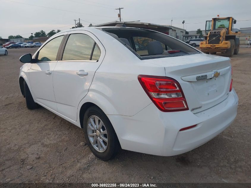 2018 CHEVROLET SONIC LT - 1G1JD5SH4J4119682