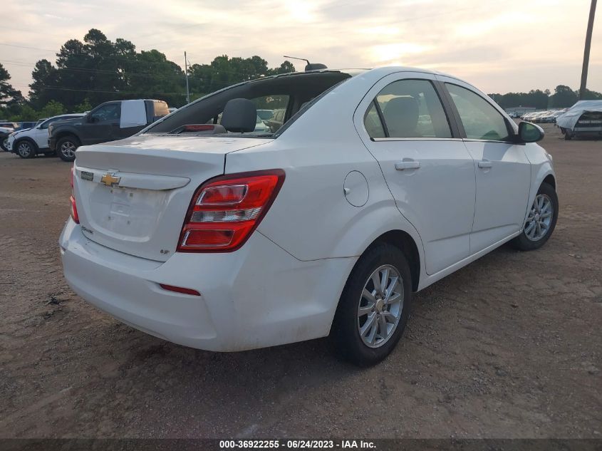 2018 CHEVROLET SONIC LT - 1G1JD5SH4J4119682