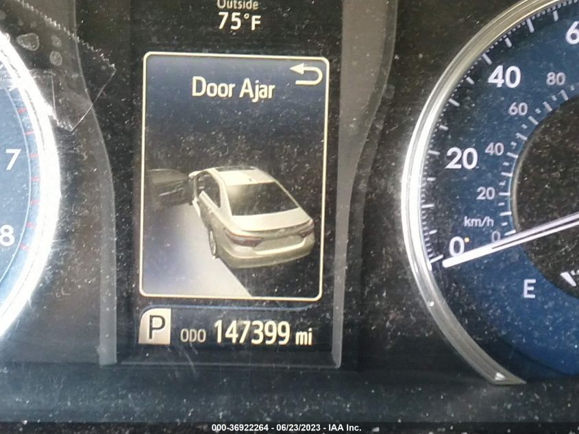 2016 TOYOTA CAMRY XLE/SE/LE/XSE - 4T4BF1FK2GR525751