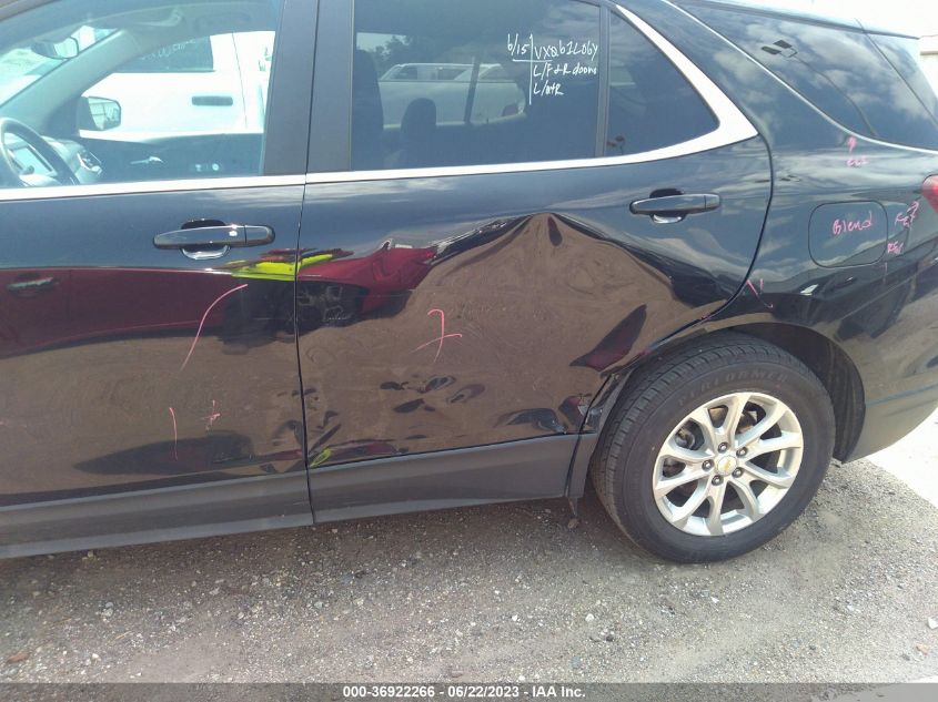 2021 CHEVROLET EQUINOX LT - 2GNAXKEV7M6129373