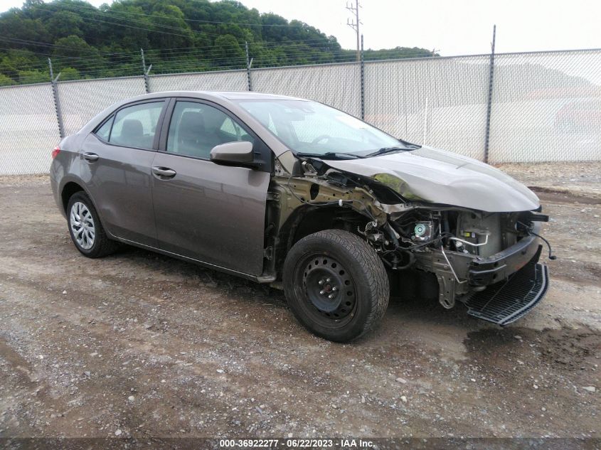 2017 TOYOTA COROLLA L/LE/XLE/SE - 2T1BURHE4HC911869