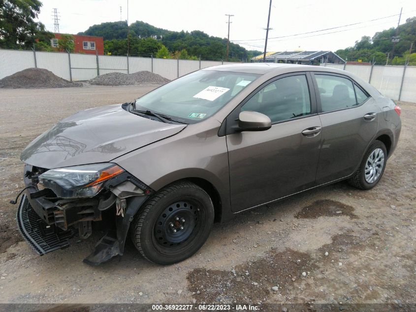 2017 TOYOTA COROLLA L/LE/XLE/SE - 2T1BURHE4HC911869