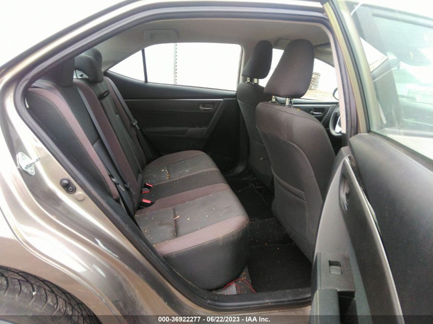 2017 TOYOTA COROLLA L/LE/XLE/SE - 2T1BURHE4HC911869