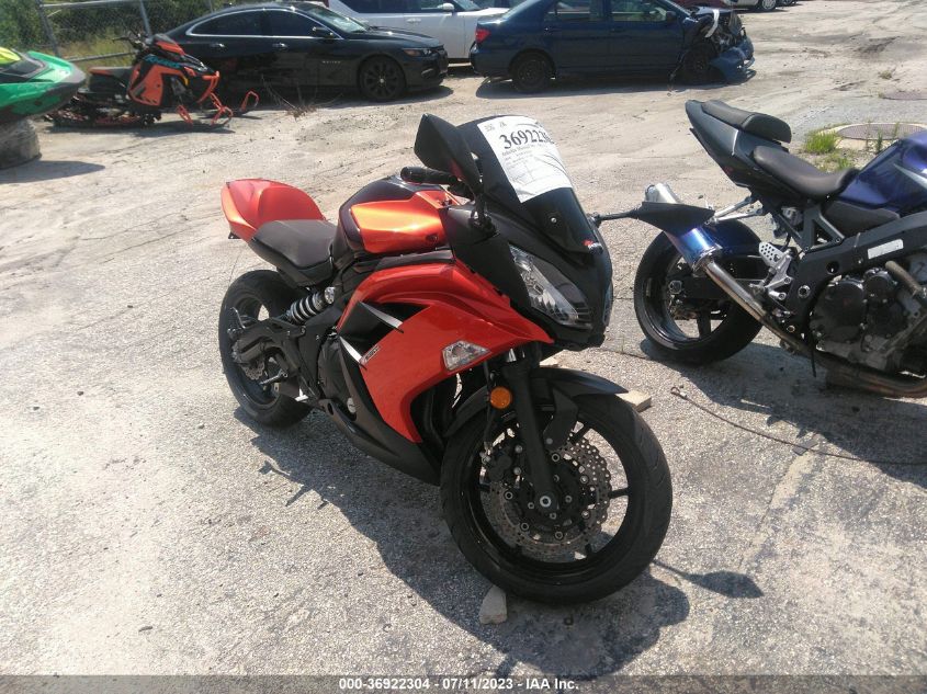 2014 KAWASAKI EX650 F - JKAEXEF11EDA16543