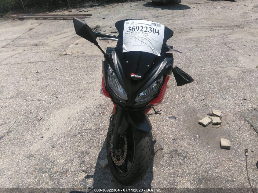 2014 KAWASAKI EX650 F - JKAEXEF11EDA16543