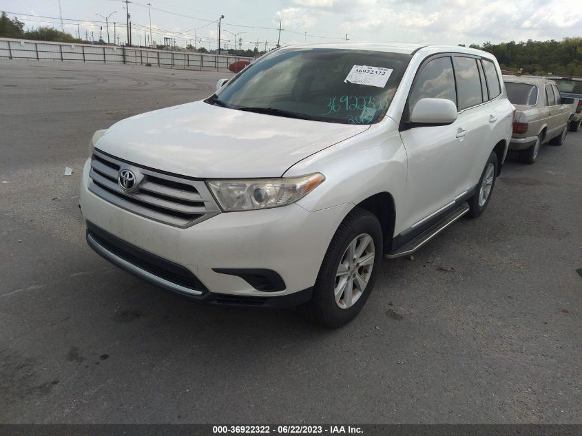 2013 TOYOTA HIGHLANDER - 5TDZA3EH9DS041802