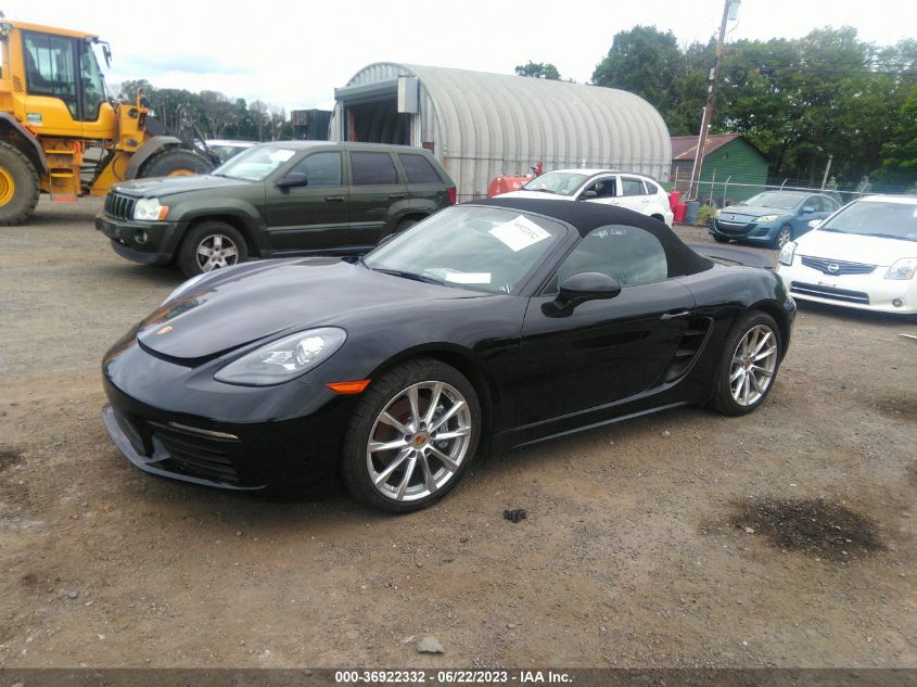 2018 PORSCHE 718 BOXSTER WP0CA2A89JS210628