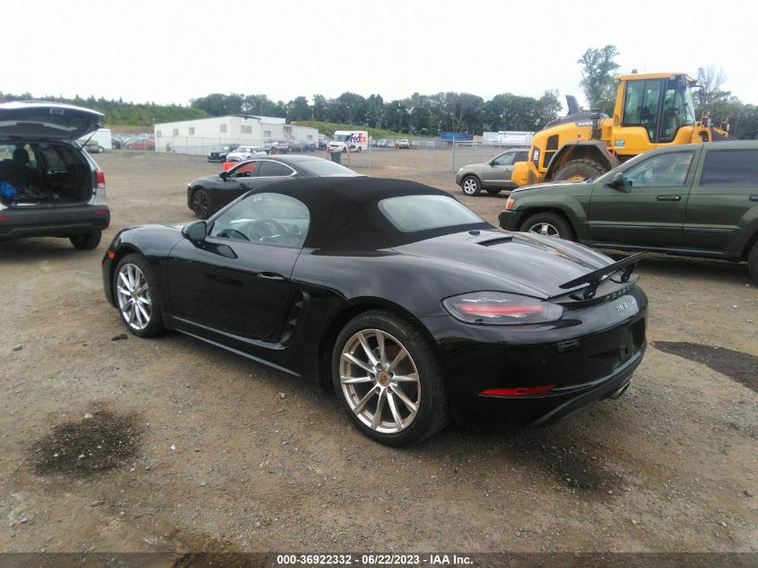 2018 PORSCHE 718 BOXSTER WP0CA2A89JS210628