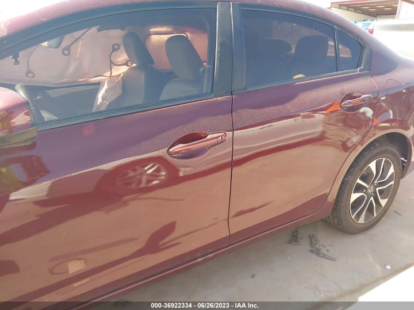 2013 HONDA CIVIC SDN EX-L - 2HGFB2F91DH535881