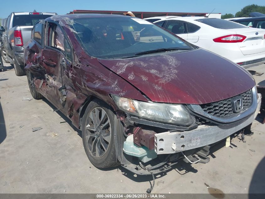 2013 HONDA CIVIC SDN EX-L - 2HGFB2F91DH535881