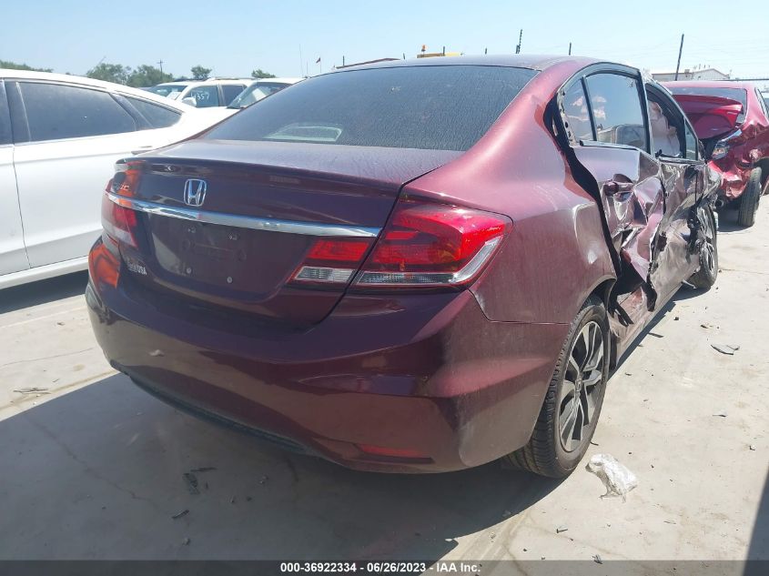 2013 HONDA CIVIC SDN EX-L - 2HGFB2F91DH535881