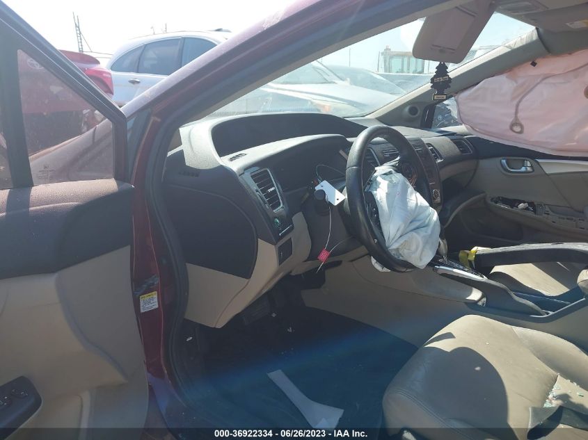 2013 HONDA CIVIC SDN EX-L - 2HGFB2F91DH535881