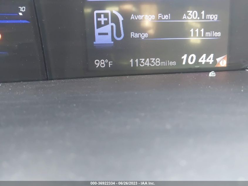 2013 HONDA CIVIC SDN EX-L - 2HGFB2F91DH535881