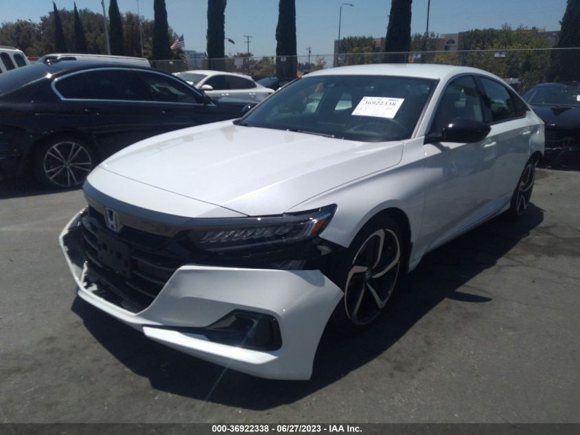 2022 HONDA ACCORD SEDAN SPORT - 1HGCV1F32NA078823