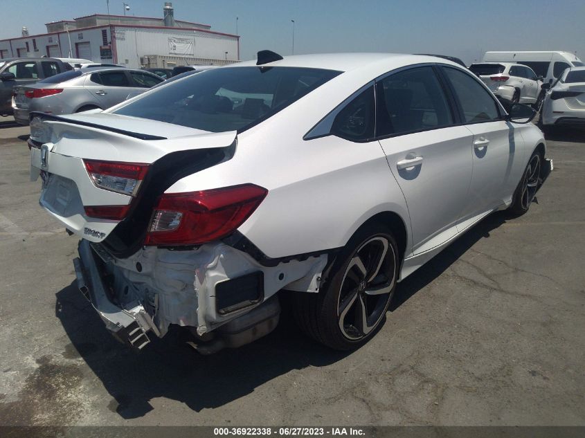 2022 HONDA ACCORD SEDAN SPORT - 1HGCV1F32NA078823