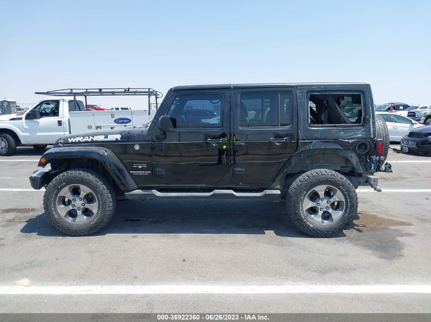 2016 JEEP WRANGLER UNLIMITED SAHARA - 1C4BJWEG3GL305581