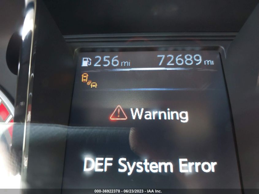 2017 NISSAN TITAN XD SV 1N6BA1F44HN509932