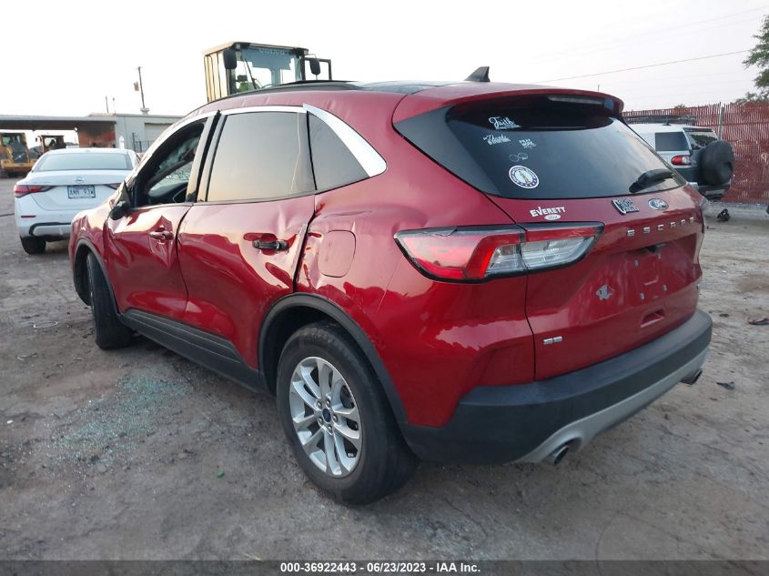 2020 FORD ESCAPE SE - 1FMCU0G61LUC14516