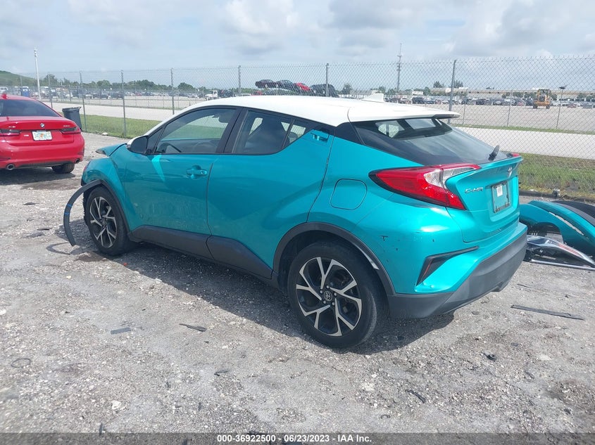 VIN NMTKHMBX5JR062011 2018 TOYOTA C-HR XLE