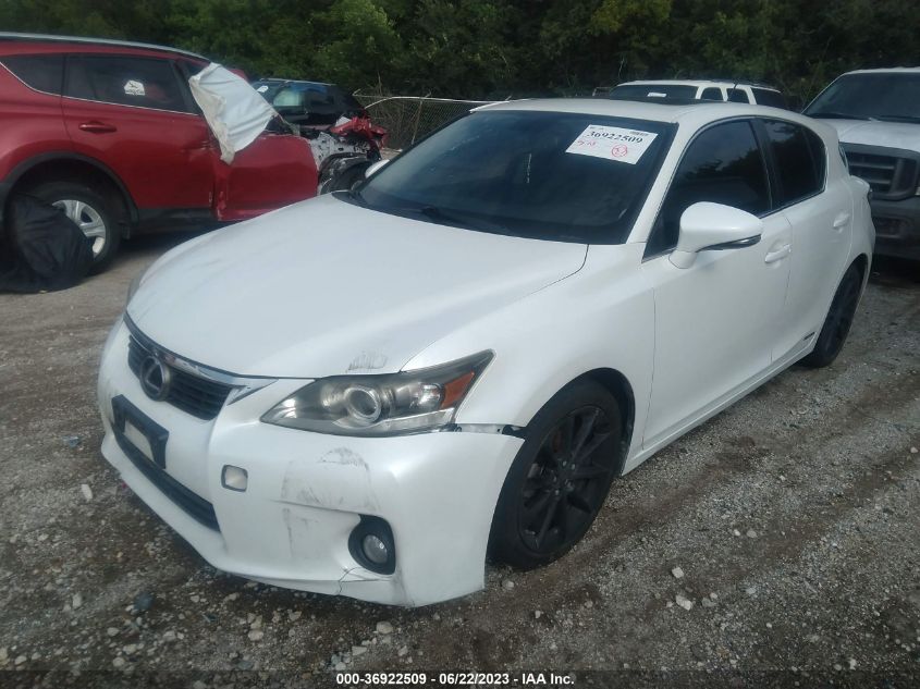 2013 LEXUS CT 200H HYBRID - JTHKD5BH3D2126780
