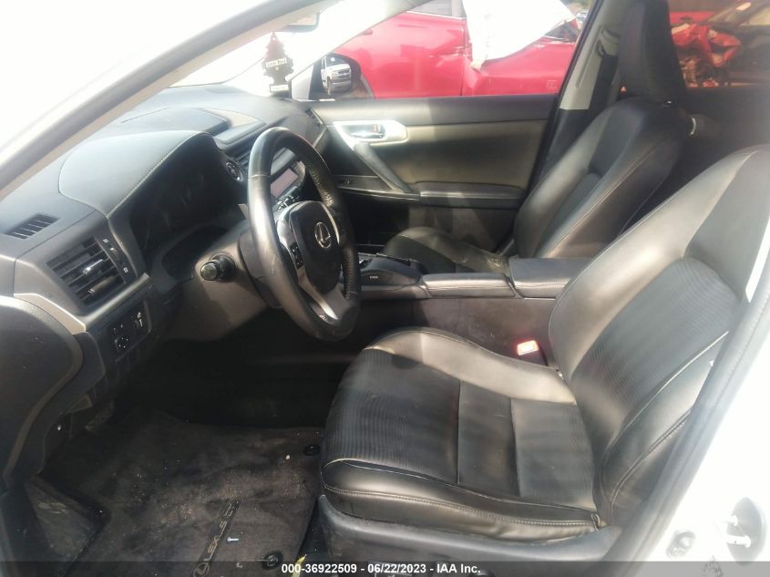 2013 LEXUS CT 200H HYBRID - JTHKD5BH3D2126780