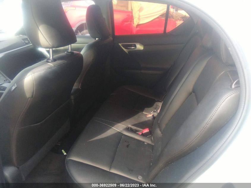 2013 LEXUS CT 200H HYBRID - JTHKD5BH3D2126780