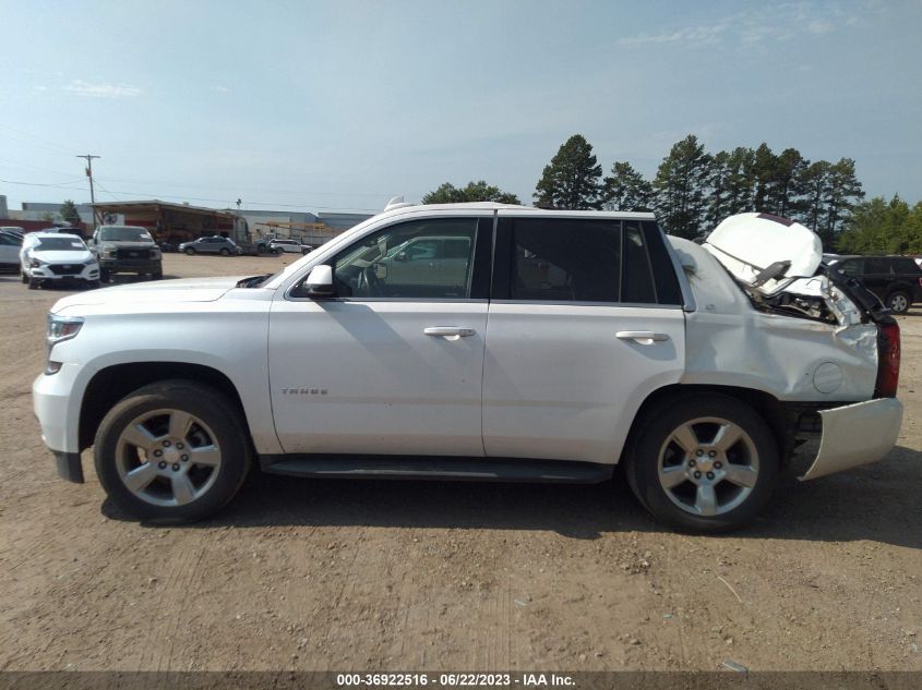 2017 CHEVROLET TAHOE C1500 LT - 1GNSCBKC5HR159100