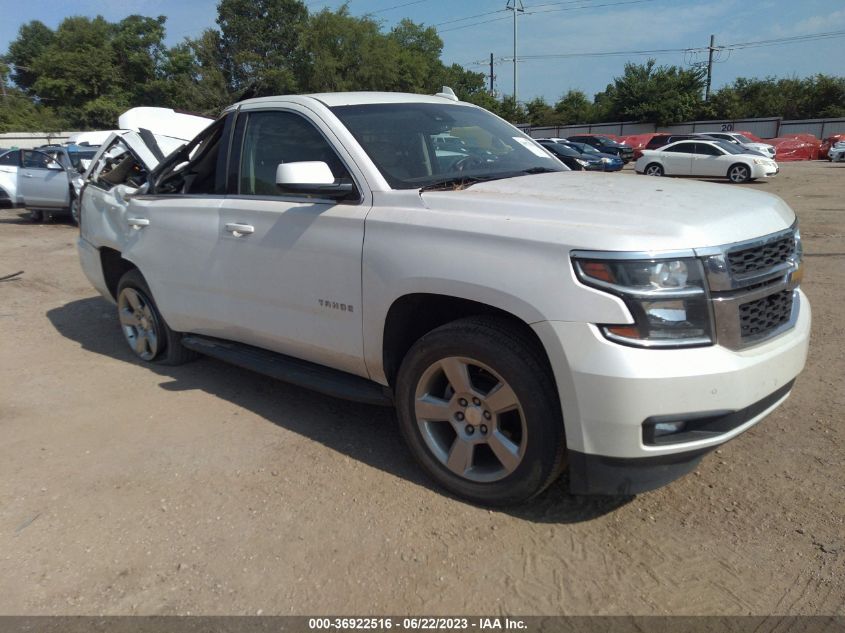 2017 CHEVROLET TAHOE C1500 LT - 1GNSCBKC5HR159100