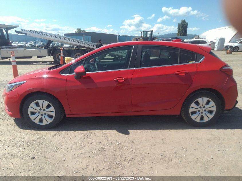 2018 CHEVROLET CRUZE LT - 3G1BE6SM5JS637448