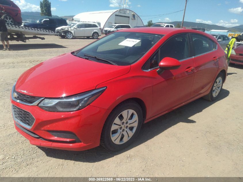 2018 CHEVROLET CRUZE LT - 3G1BE6SM5JS637448